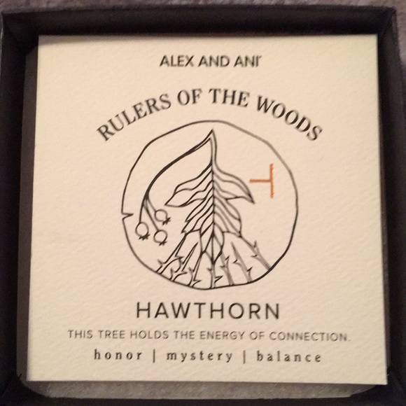 Alex and Ani Rulers of the Woods Hawthorn Bracelet - Picture 2 of 5